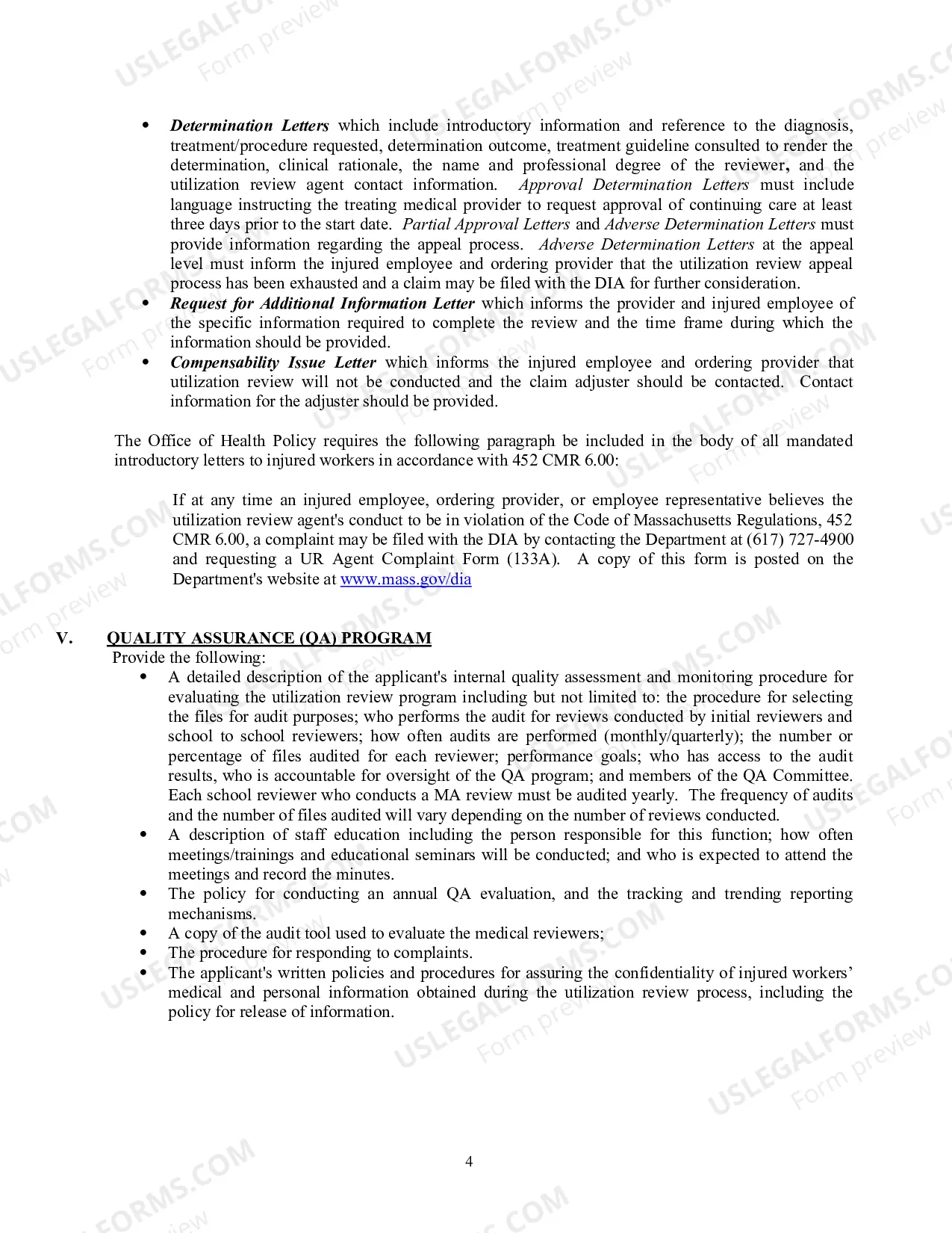 Preview Utilization Review Application (To Become An Approved Agent And Affidavit of Compliance)