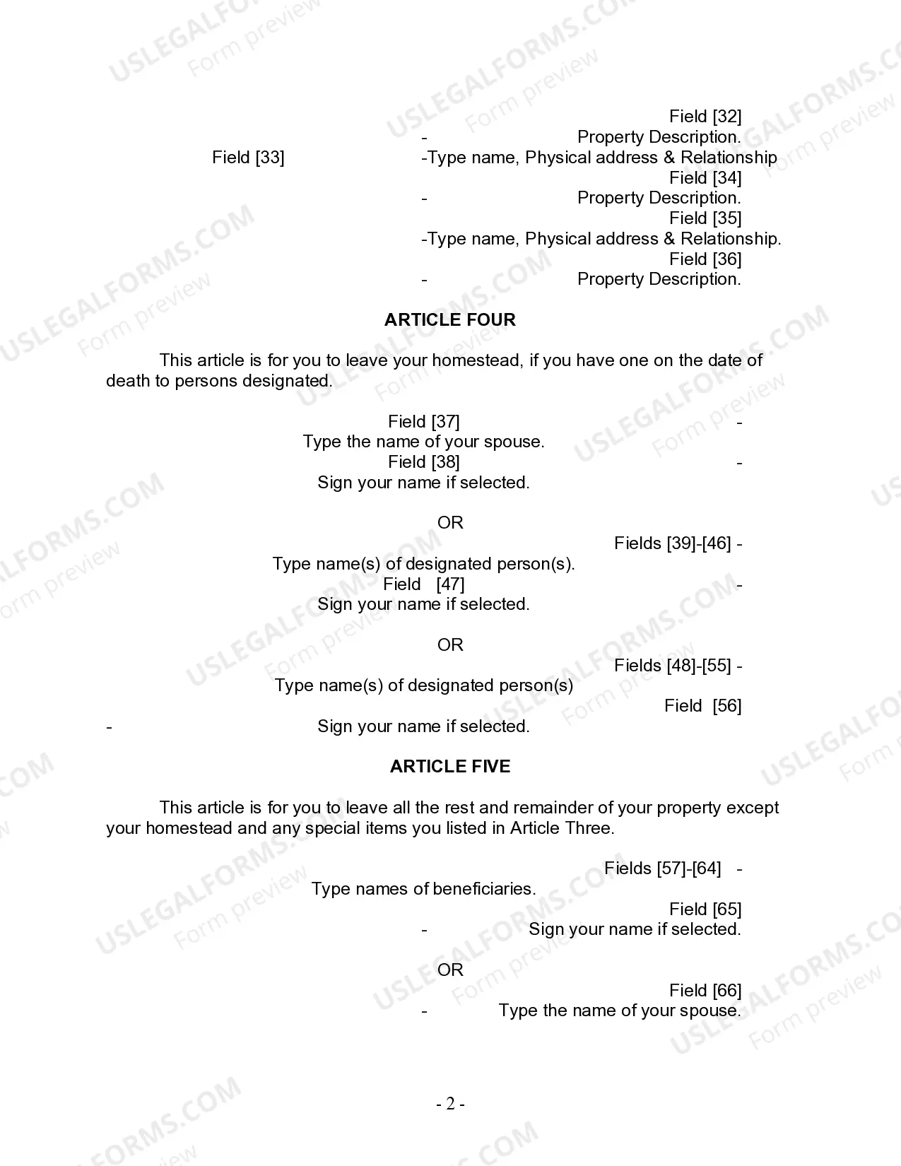 Preview Last Will and Testament for Divorced and Remarried Person with Mine, Yours and Ours Children