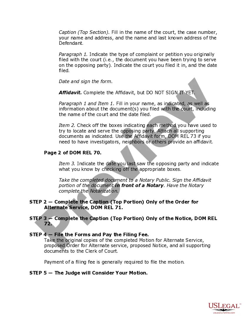 Preview Maryland Name Change Instructions and Forms Package for a Minor