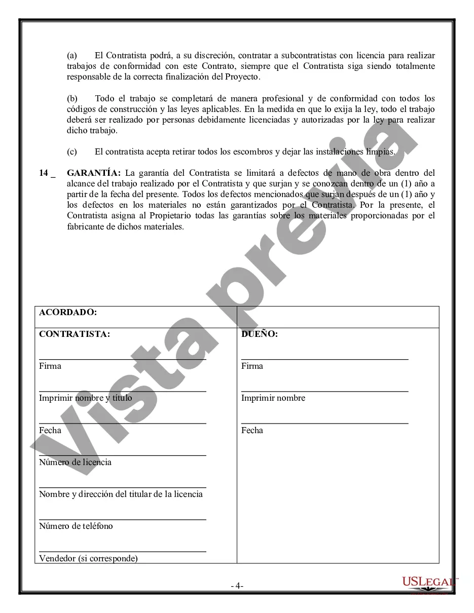 Preview Contrato de carpintero de molduras para contratista