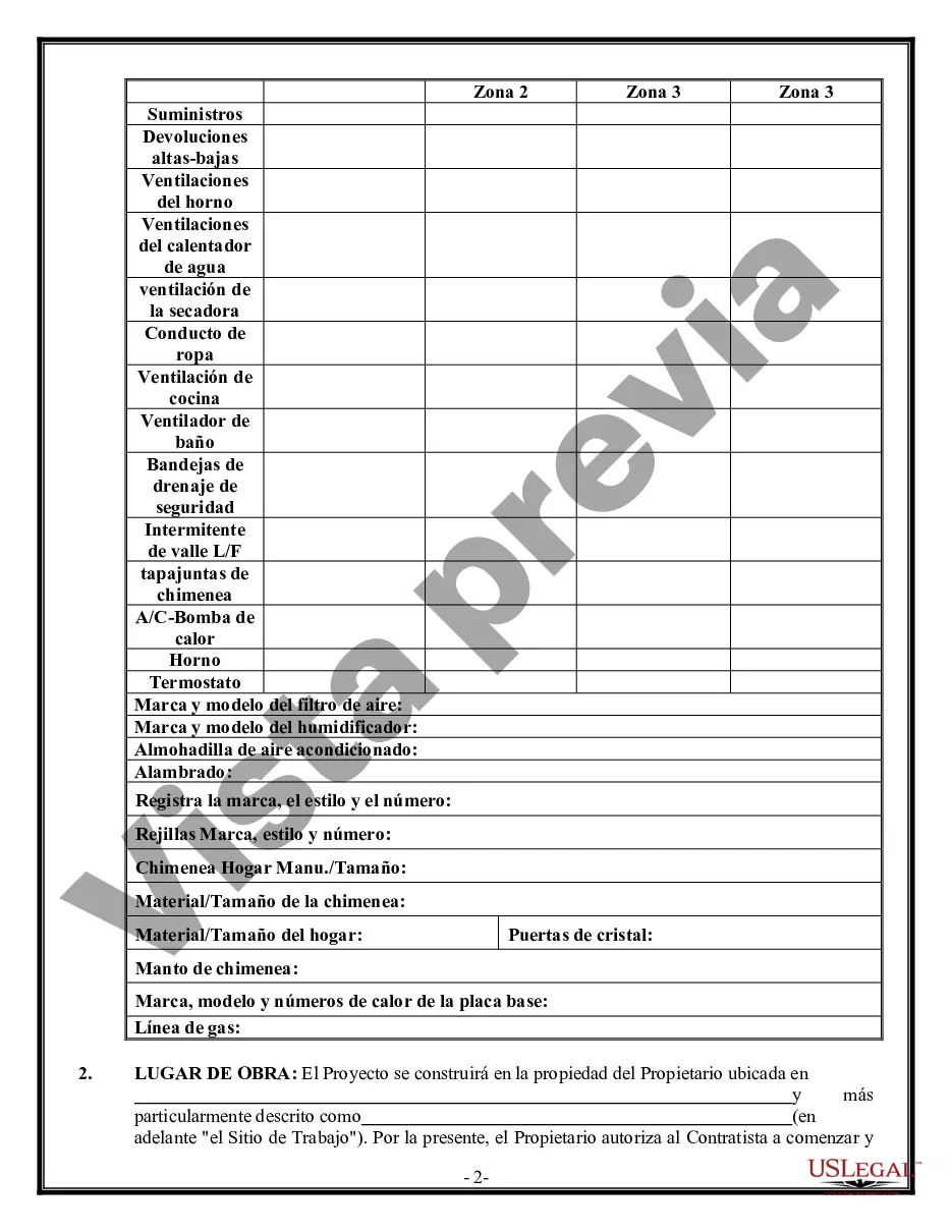 Preview Contrato HVAC para contratista