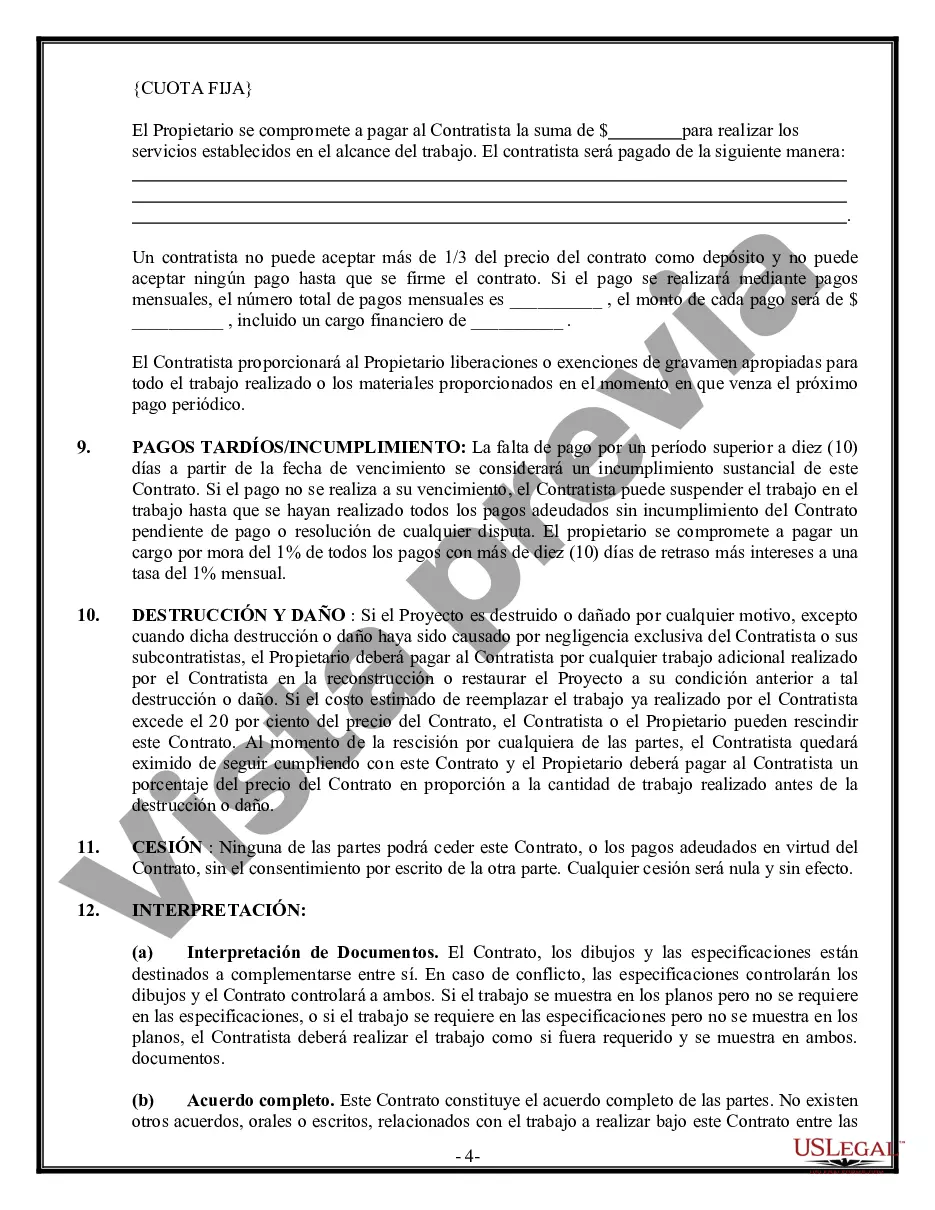 Preview Contrato HVAC para contratista