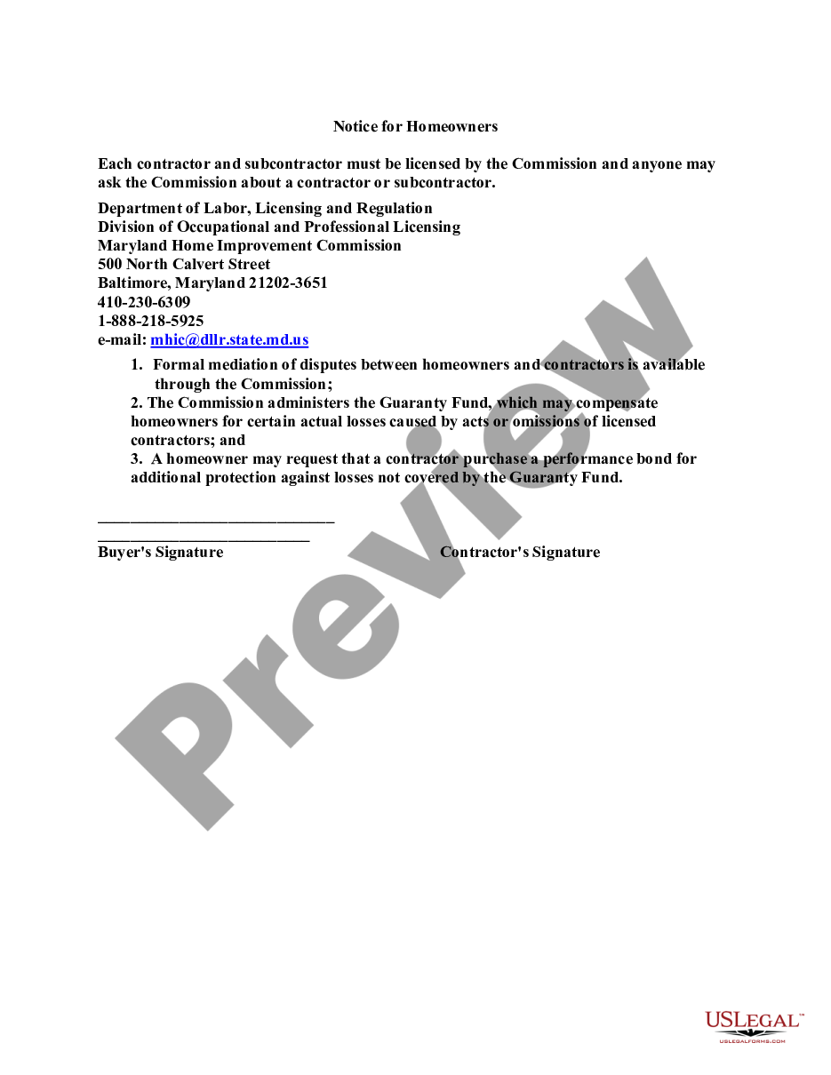 page 6 Landscape Contract for Contractor preview