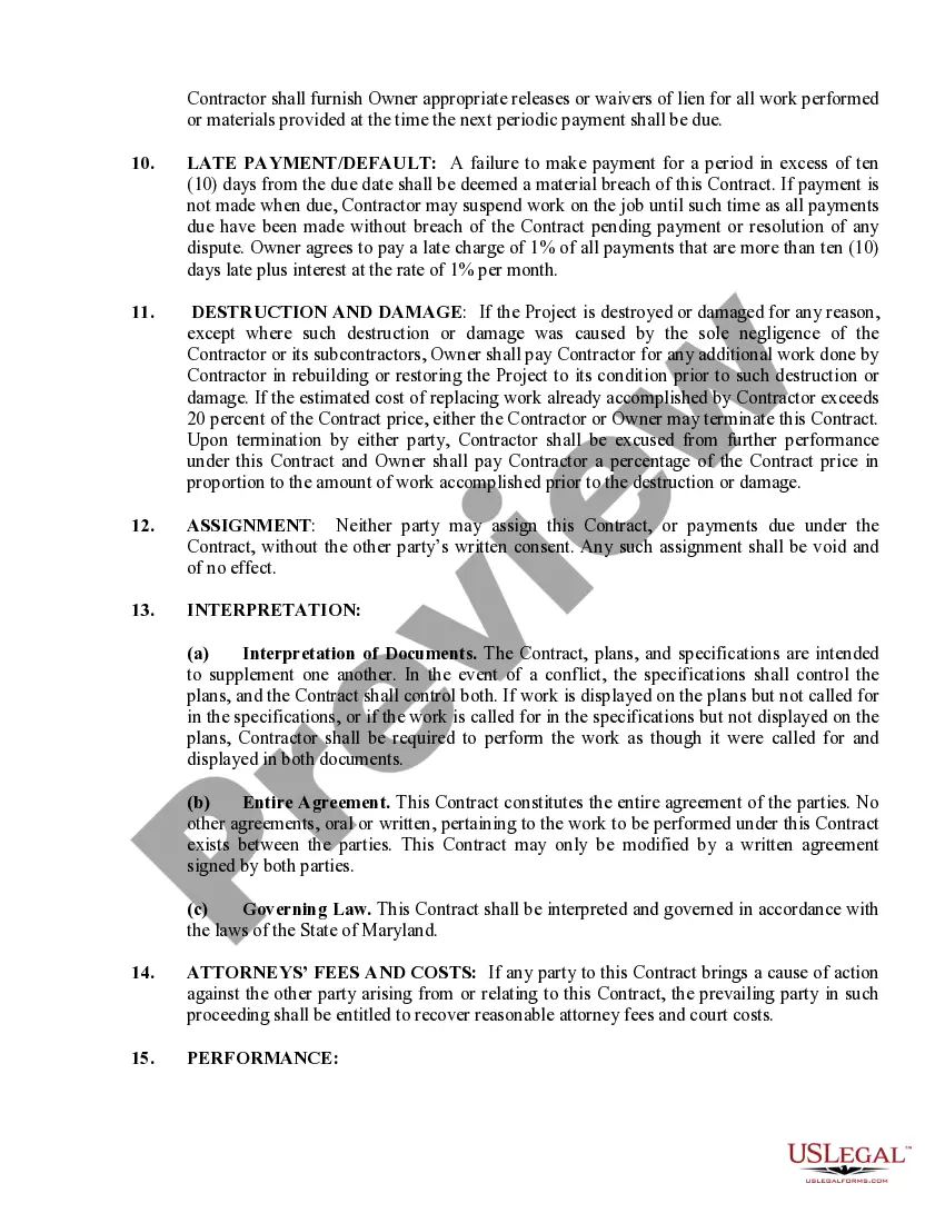 Get Site Work Contract for Contractor Preview Site Work Contract for Contractor