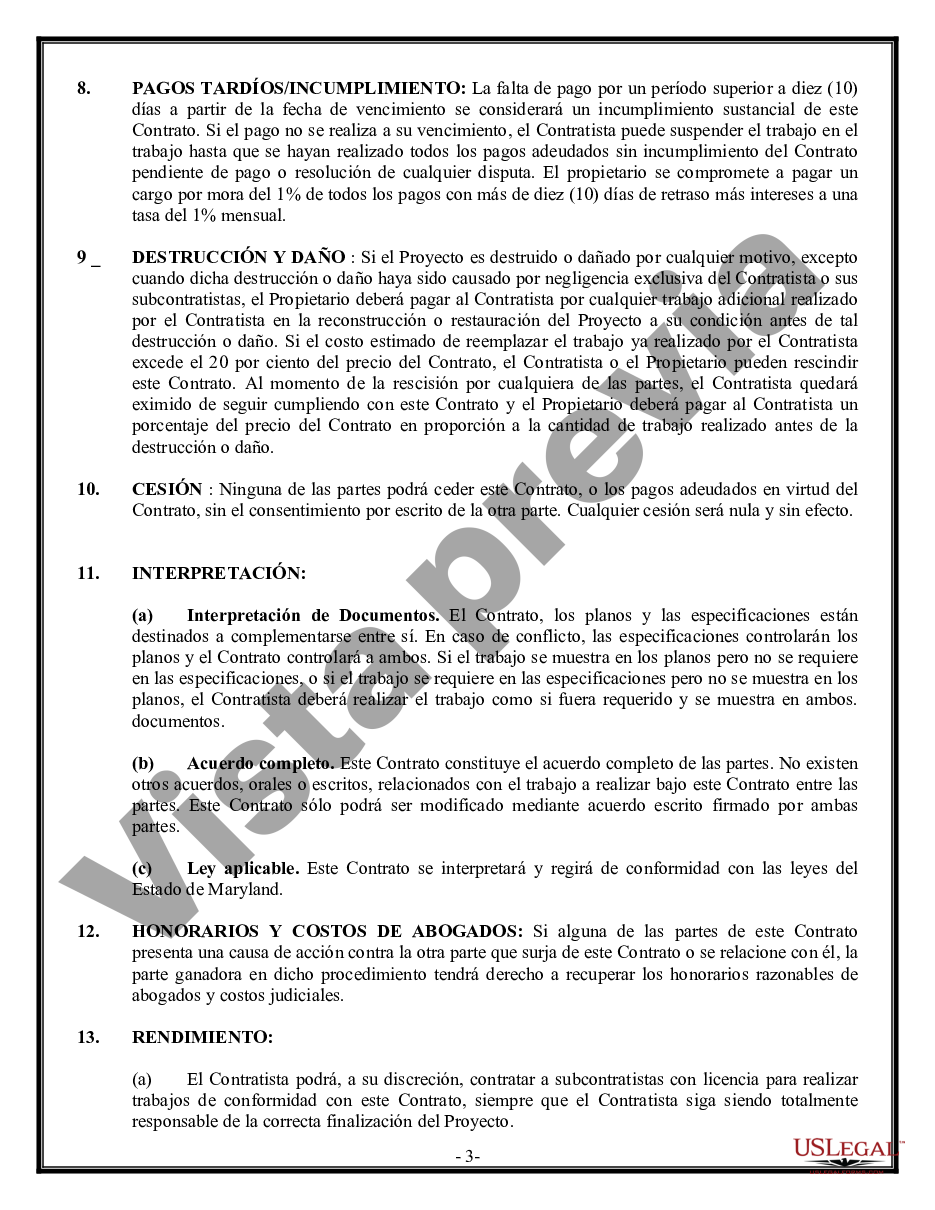 Montgomery Maryland Contrato de Refrigeración para Contratista | US ...