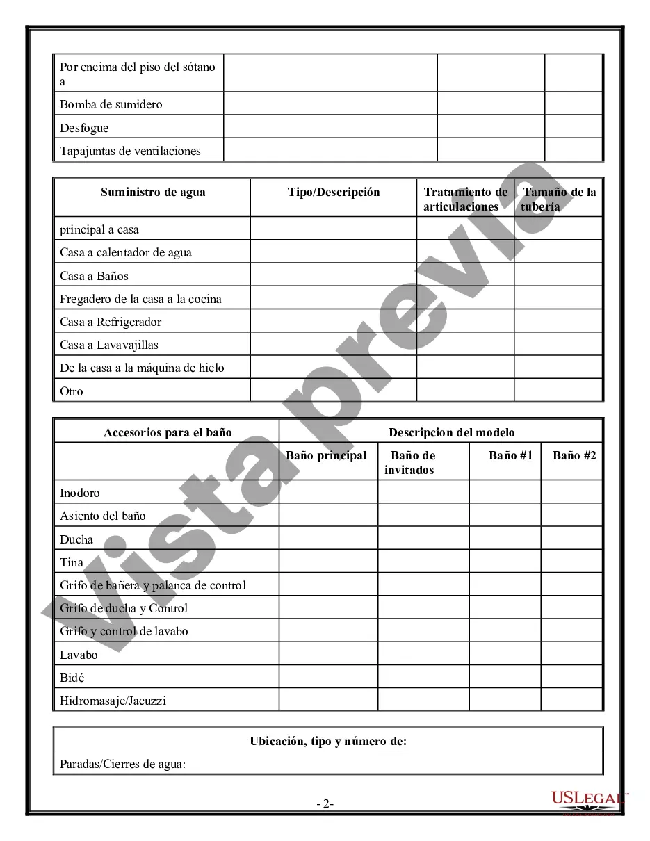 Preview Contrato de plomería para contratista