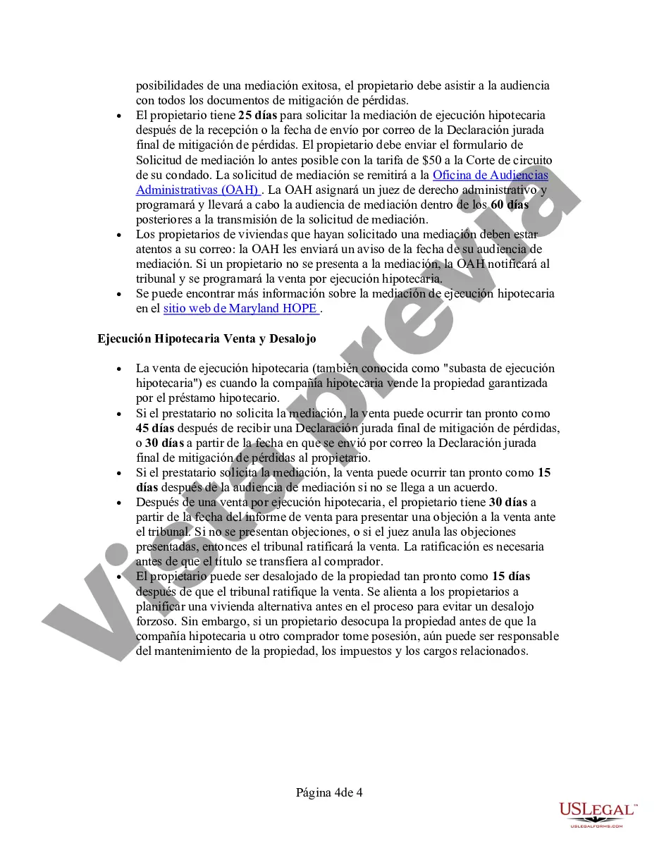 Preview Aviso general de incumplimiento de contrato de escritura