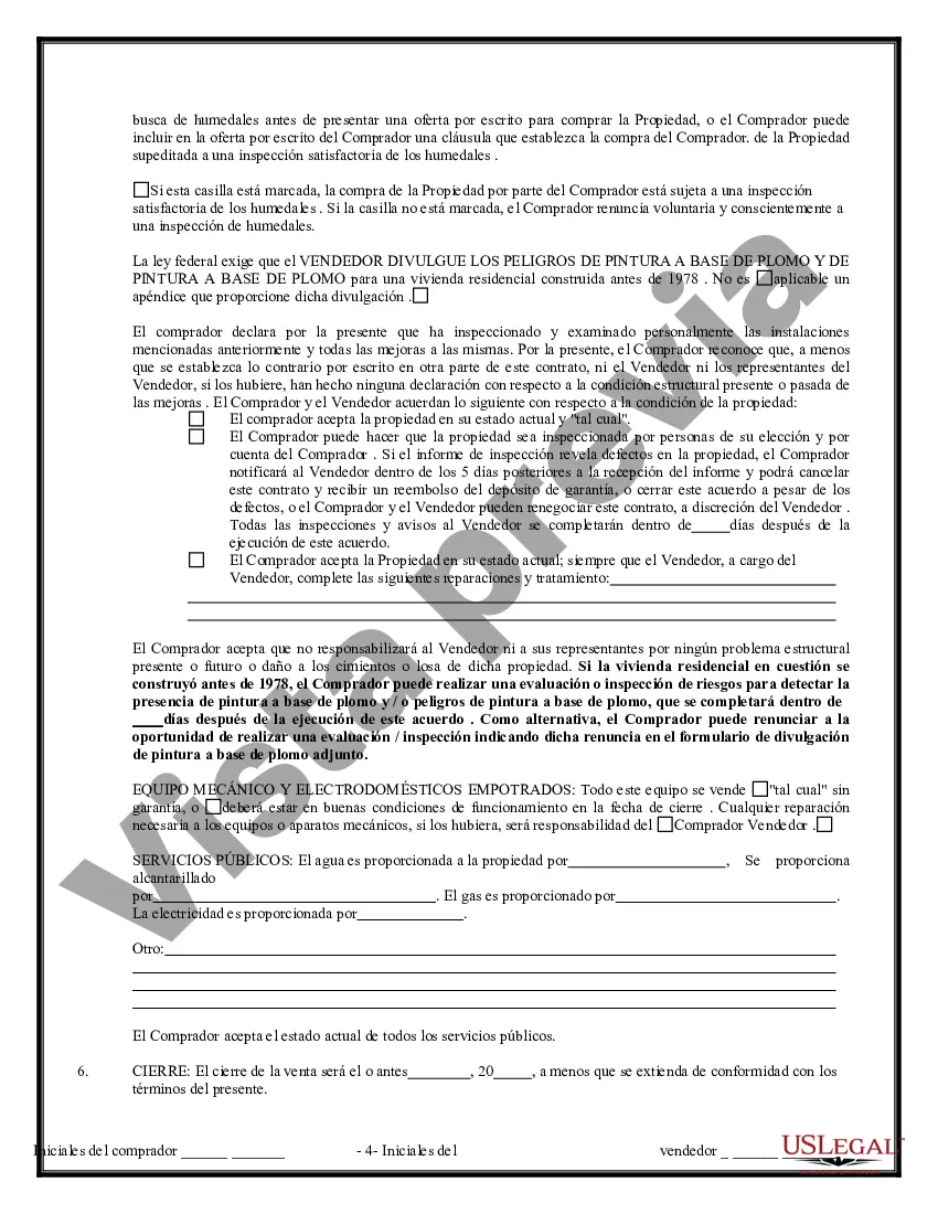 Preview Contrato de compraventa de bienes inmuebles sin intermediario para el contrato de compraventa de viviendas residenciales