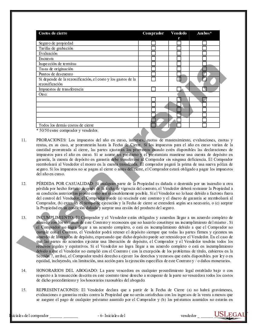 Preview Contrato de compraventa de bienes inmuebles sin intermediario para el contrato de compraventa de viviendas residenciales