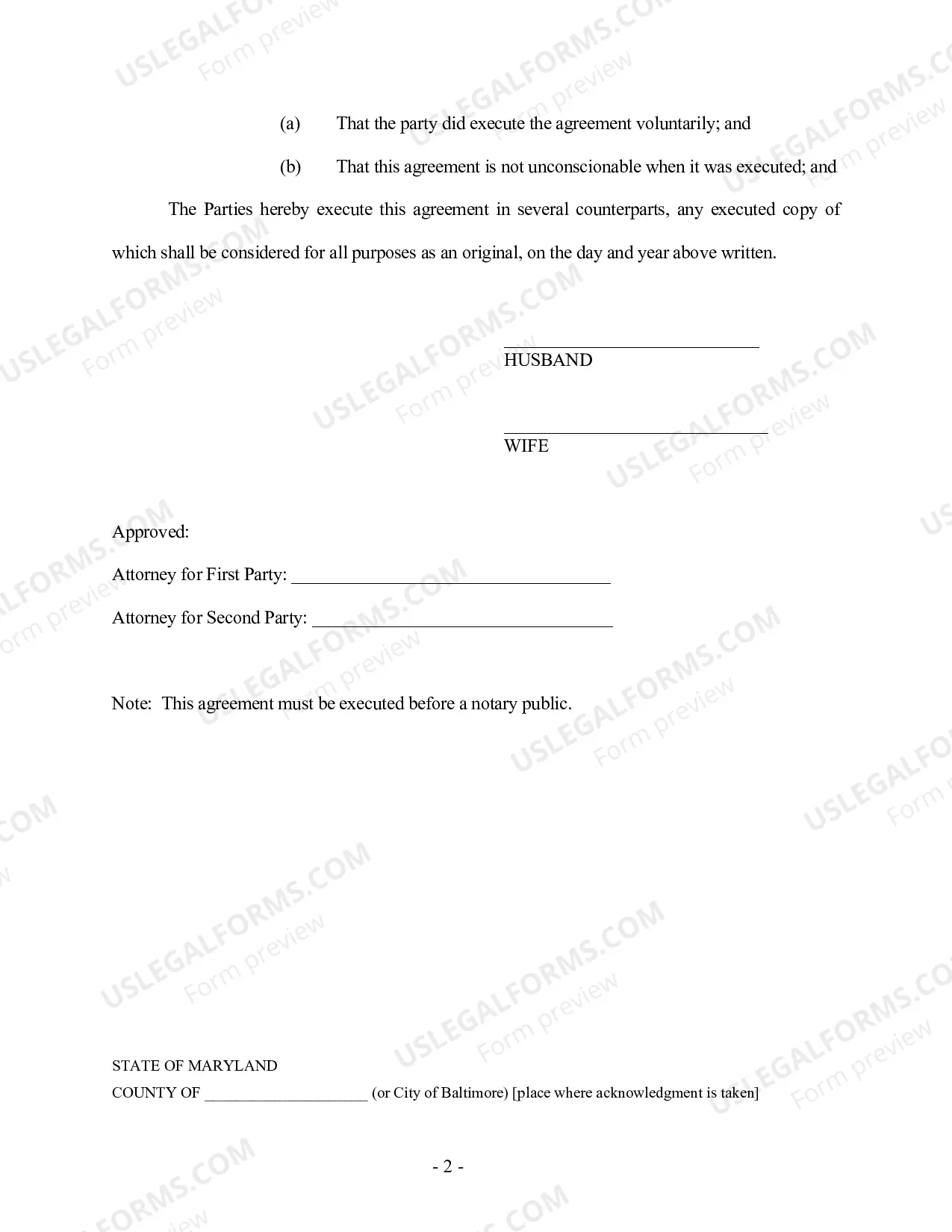 Preview Revocation of Premarital or Prenuptial Agreement