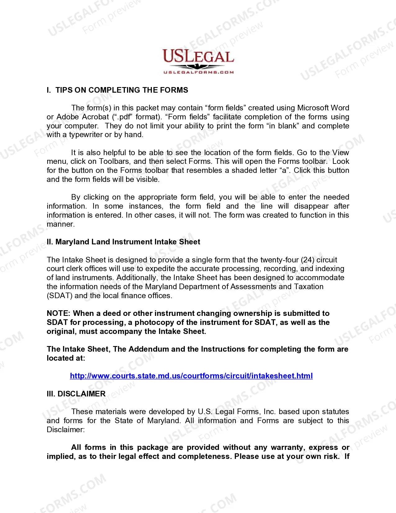 Preview Special Warranty Deed - Individual to Individual