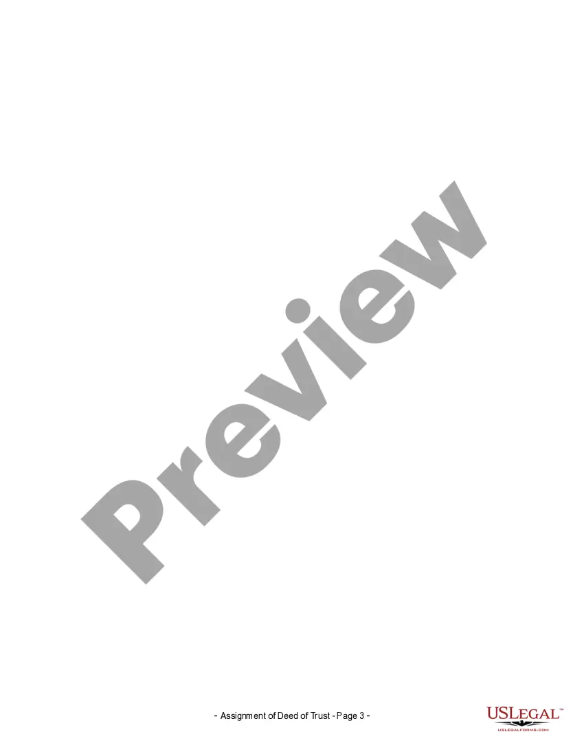 Preview Assignment of Deed of Trust by Corporate Mortgage Holder