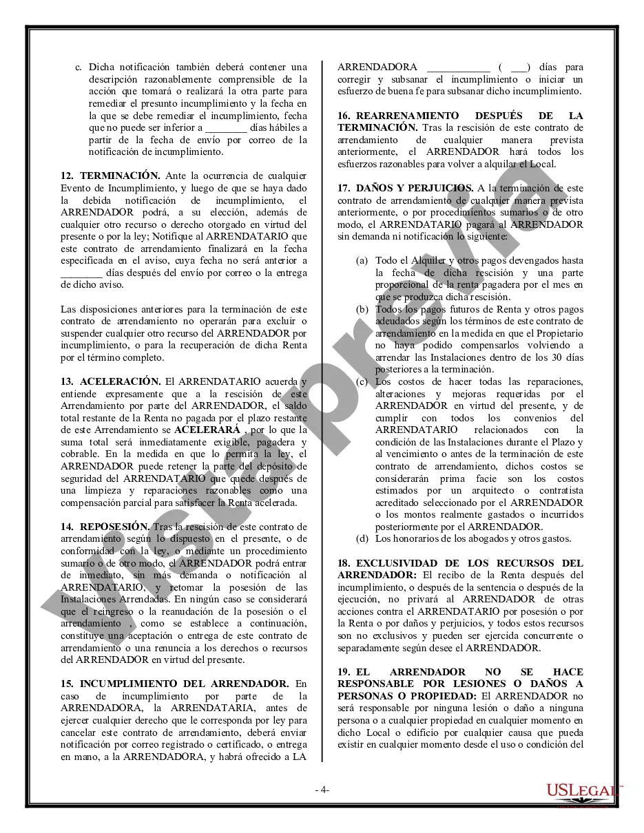 Preview Arrendamiento de edificio o espacio comercial