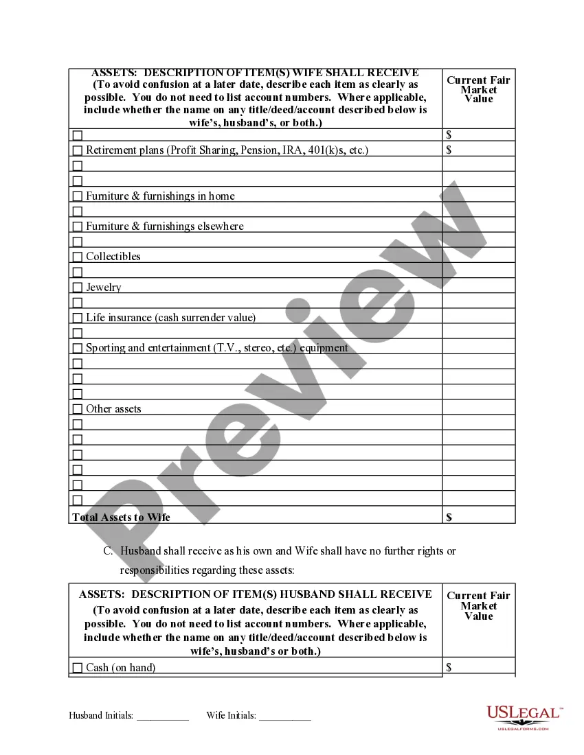 Get Marital Domestic Separation and Property Settlement Agreement no Children parties may have Joint Property or Debts Effective Immediately Preview Marital Domestic Separation and Property Settlement Agreement no Children parties may have Joint Property or Debts Effective Immediately