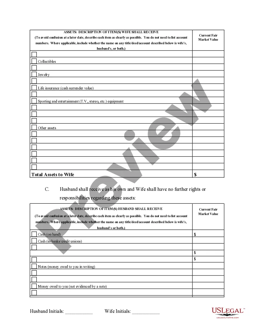 Get Marital Domestic Separation and Property Settlement Agreement Adult Children Parties May have Joint Property or Debts effective Immediately Preview Marital Domestic Separation and Property Settlement Agreement Adult Children Parties May have Joint Property or Debts effective Immediately