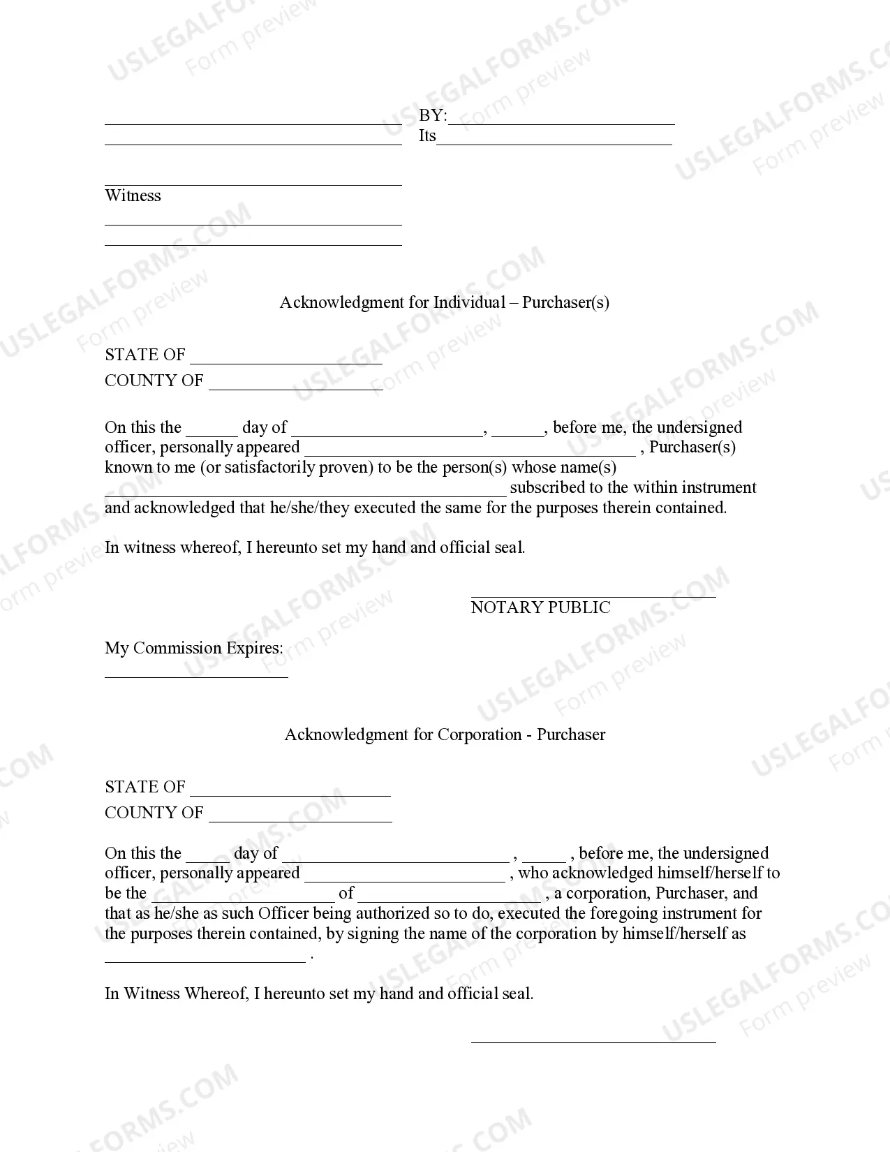 Preview Maryland Timber Sale Contract