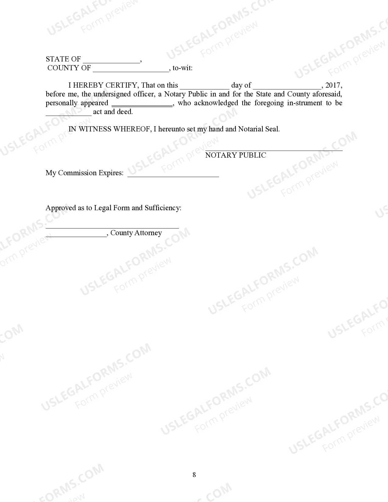 Preview Purchase Agreement for Avigation Easement