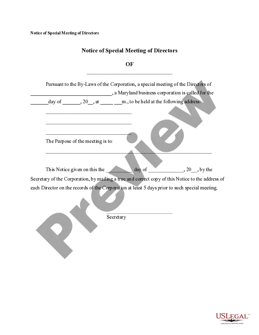 Preview Notices, Resolutions, Simple Stock Ledger and Certificate