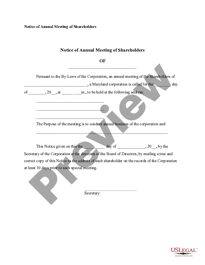 Preview Notices, Resolutions, Simple Stock Ledger and Certificate