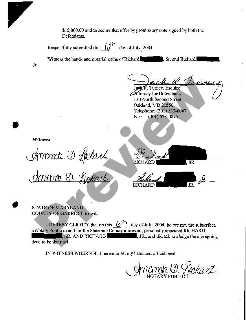 Preview A09 Affidavit In Support Of Answer To Motion For Summary Judgment