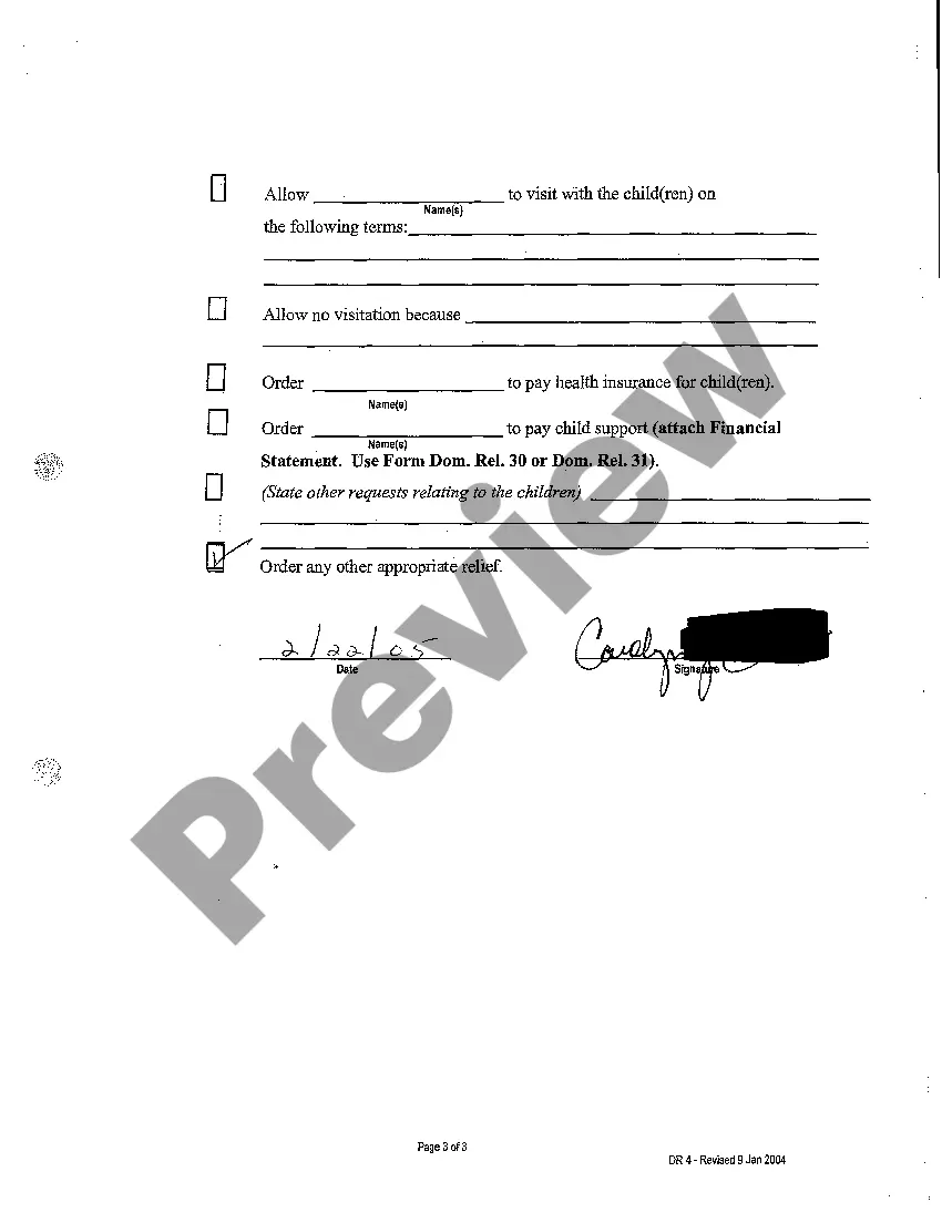 Get A08 Complaint For Custody Preview A08 Complaint For Custody