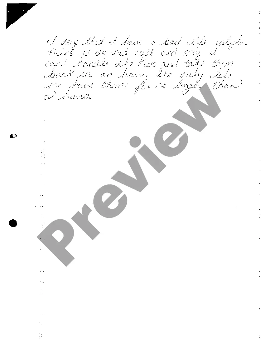 Preview A03 Answer To Complaint