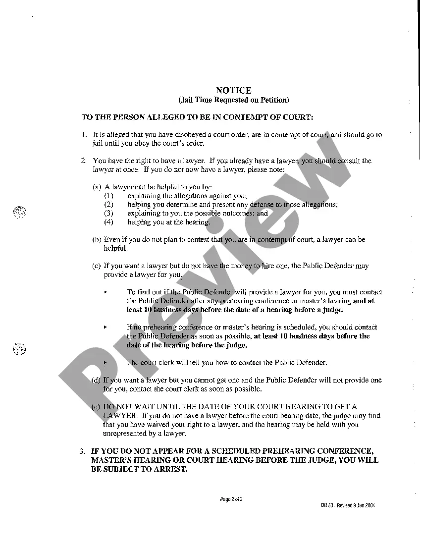 Preview A20 Show Cause Order