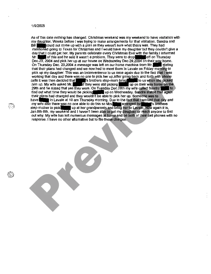 Preview A25 Petition For Contempt