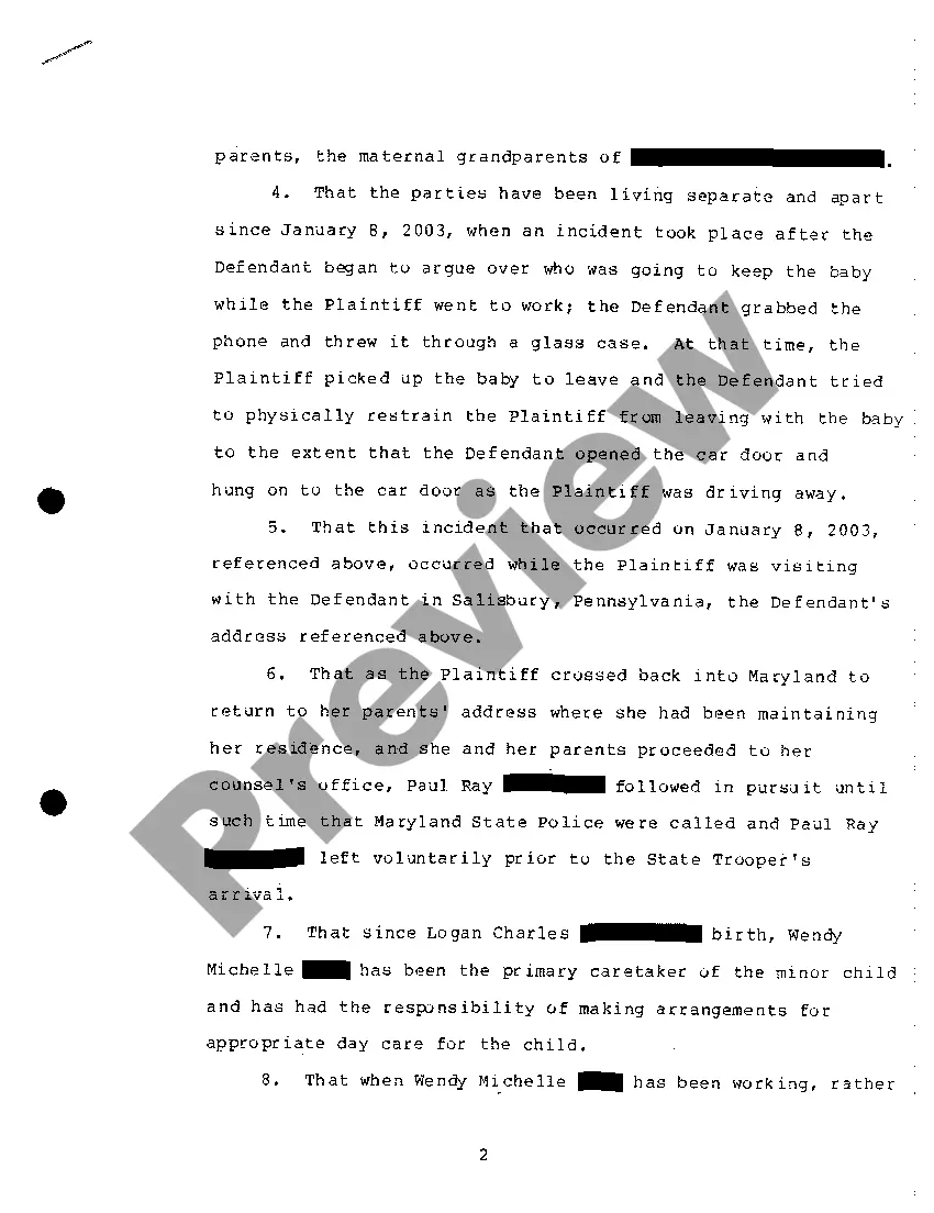 Get A02 Complaint For Immediate Custody And Other Relief Preview A02 Complaint For Immediate Custody And Other Relief