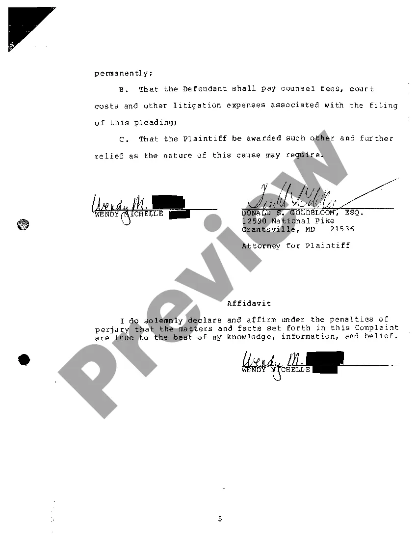 Get A02 Complaint For Immediate Custody And Other Relief Preview A02 Complaint For Immediate Custody And Other Relief