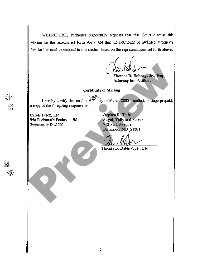 Preview A76 Answer to Motion to Dismiss Petition for Injunctive Relief