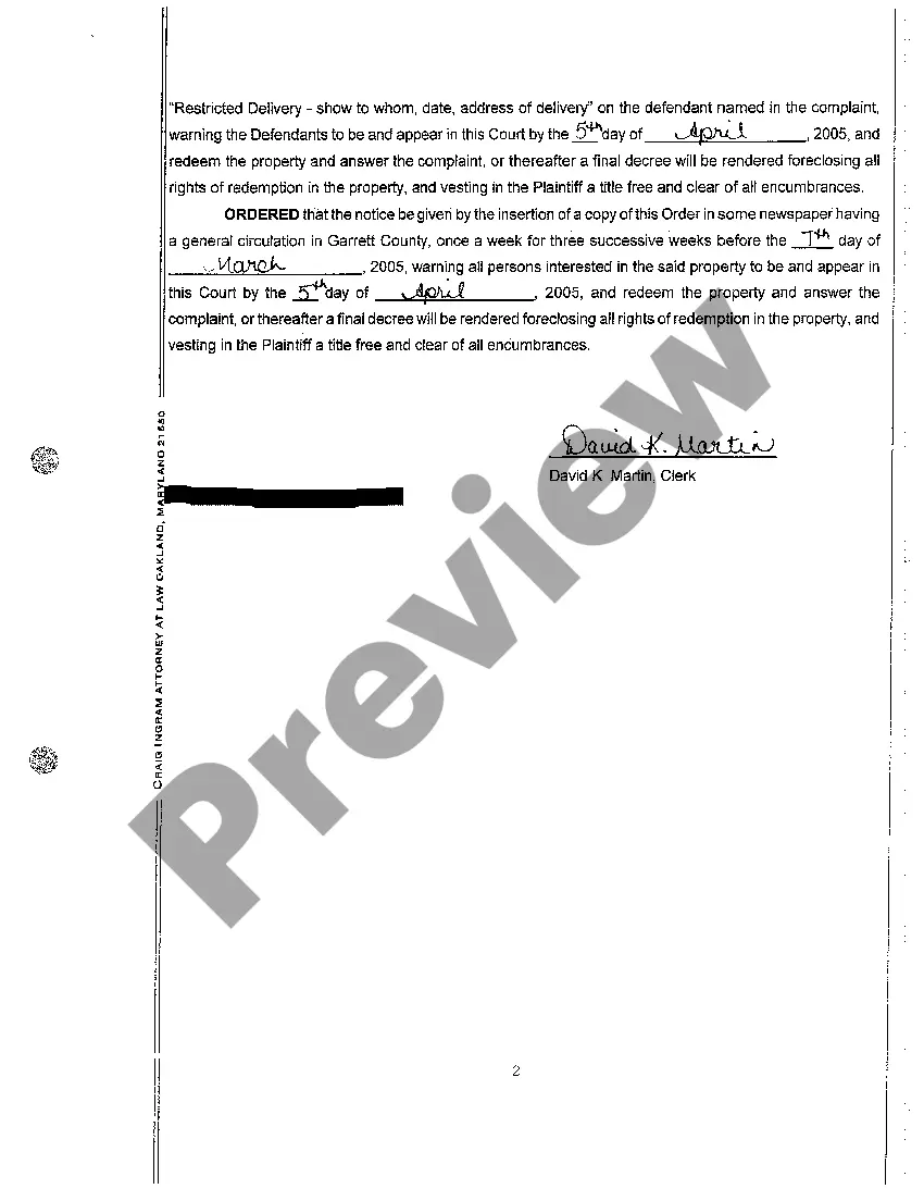 Preview A08 Notice and Order of Publication