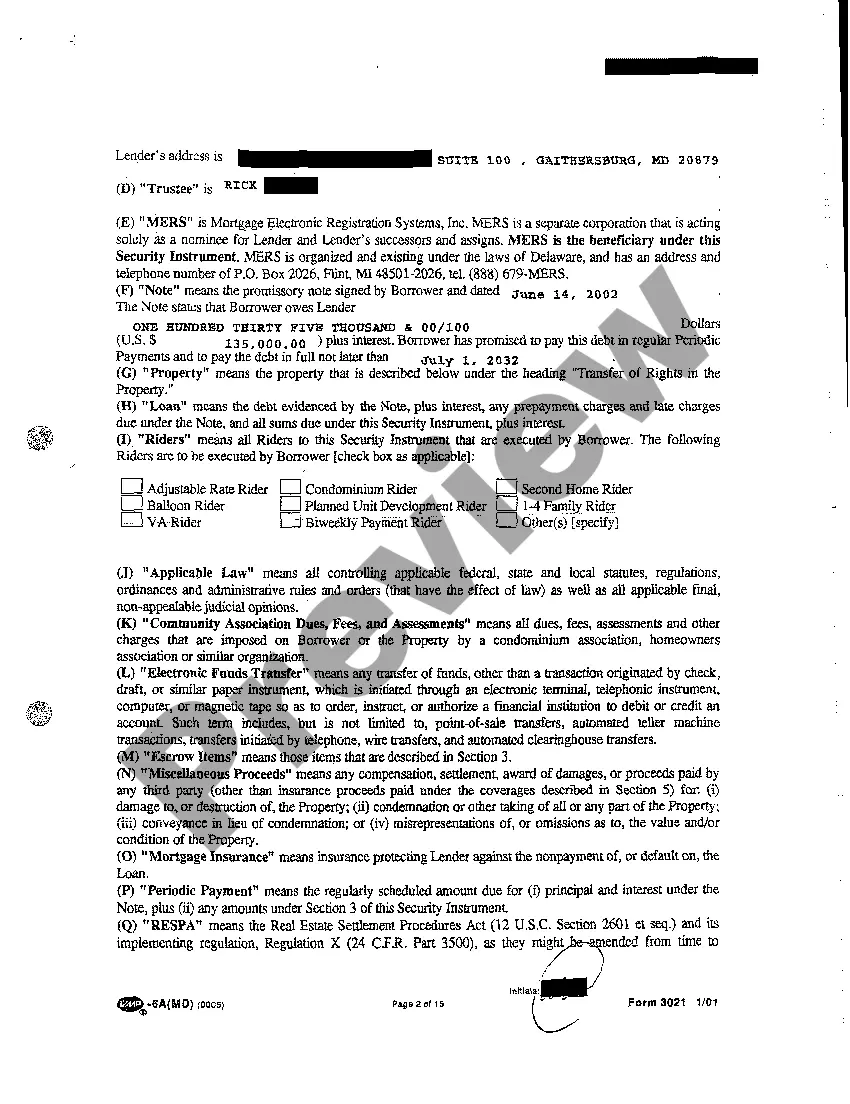 Get A06 Deed of Trust Preview A06 Deed of Trust