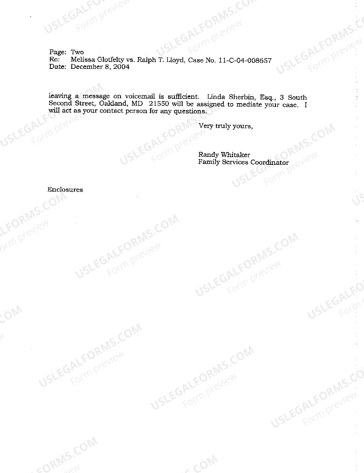 Preview A19 Letter Regarding Court Order