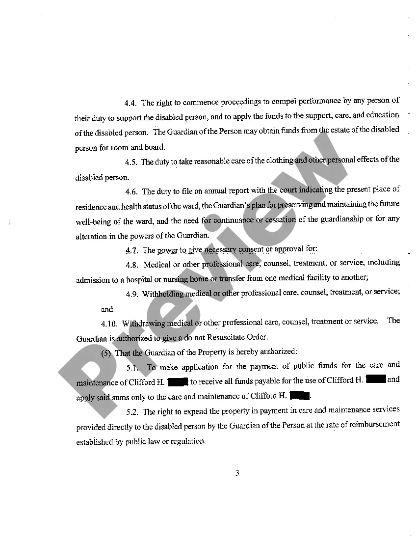 Preview A20 Order of Guardianship