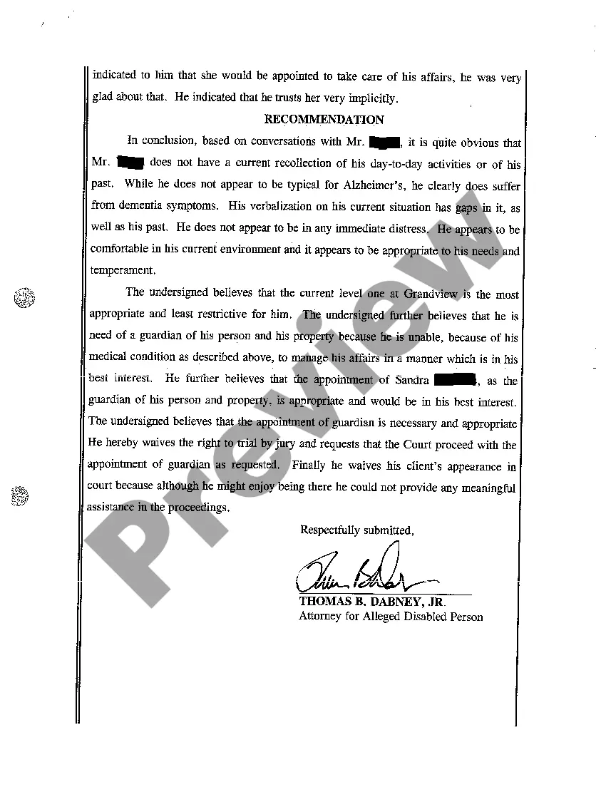 Preview A22 Report of Appointed Counsel