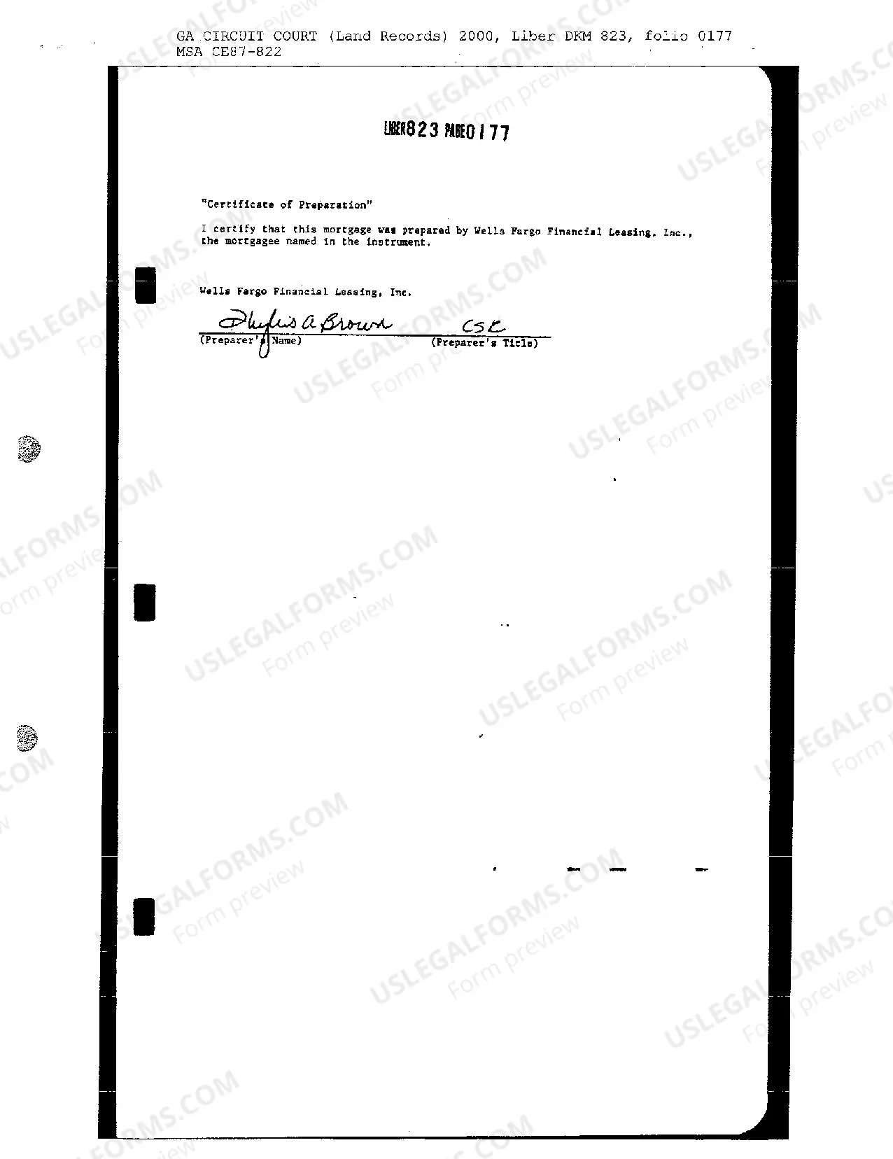 Preview A06 Certified Copy of Mortgage