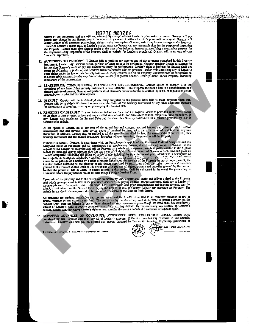 Get A09 Deed of Trust Preview A09 Deed of Trust