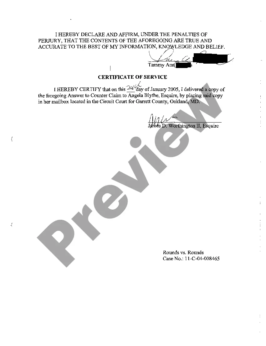 Get A24 Answer to Complaint for Absolute Limited Divorce Preview A24 Answer to Complaint for Absolute Limited Divorce