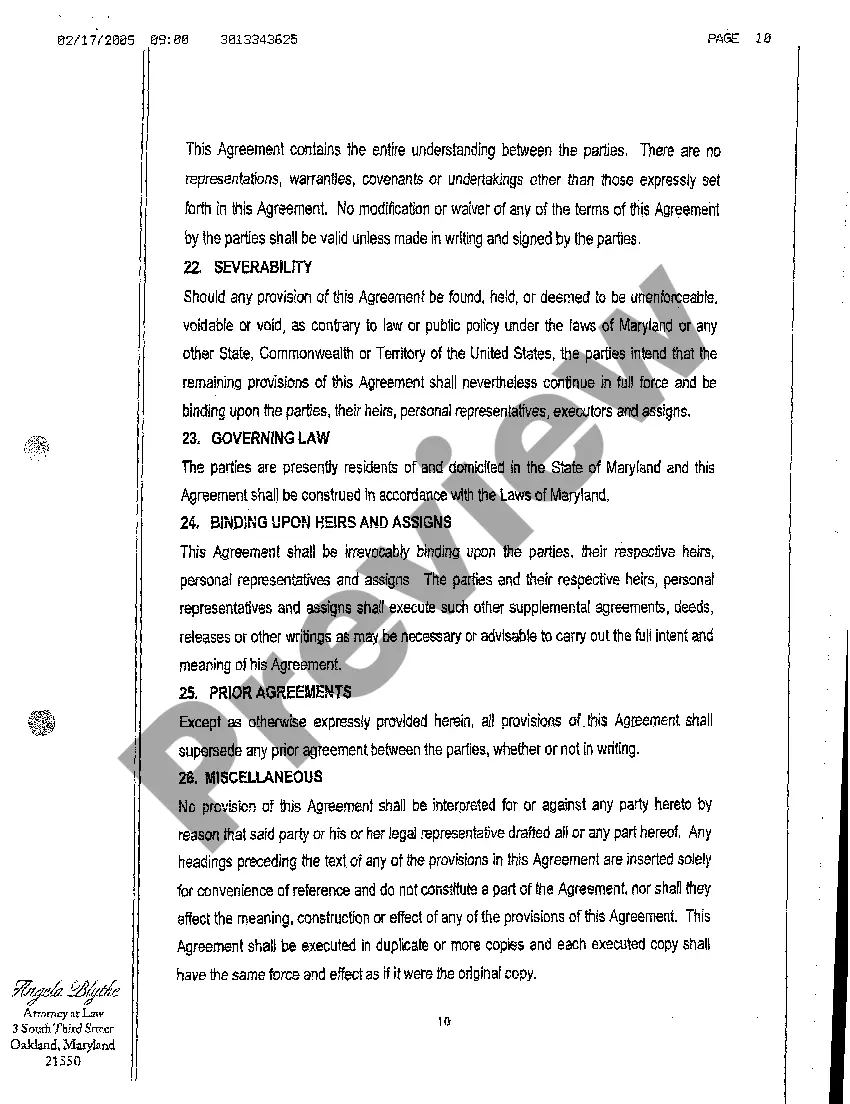 Get A06 Property Settlement Agreement Preview A06 Property Settlement Agreement
