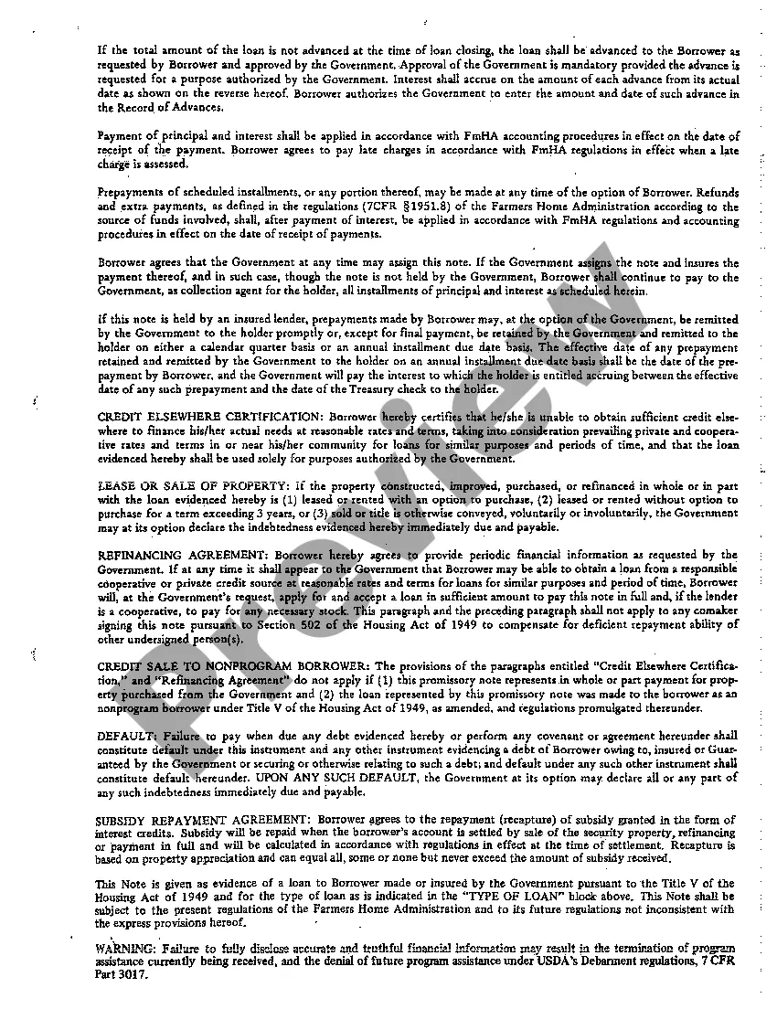 Preview A04 Promissory Note