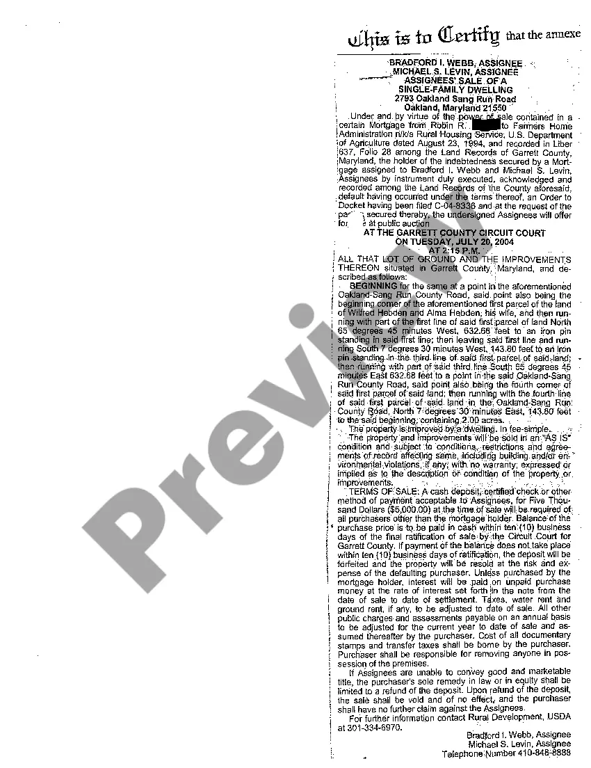 Preview A20 Certificate of Publication