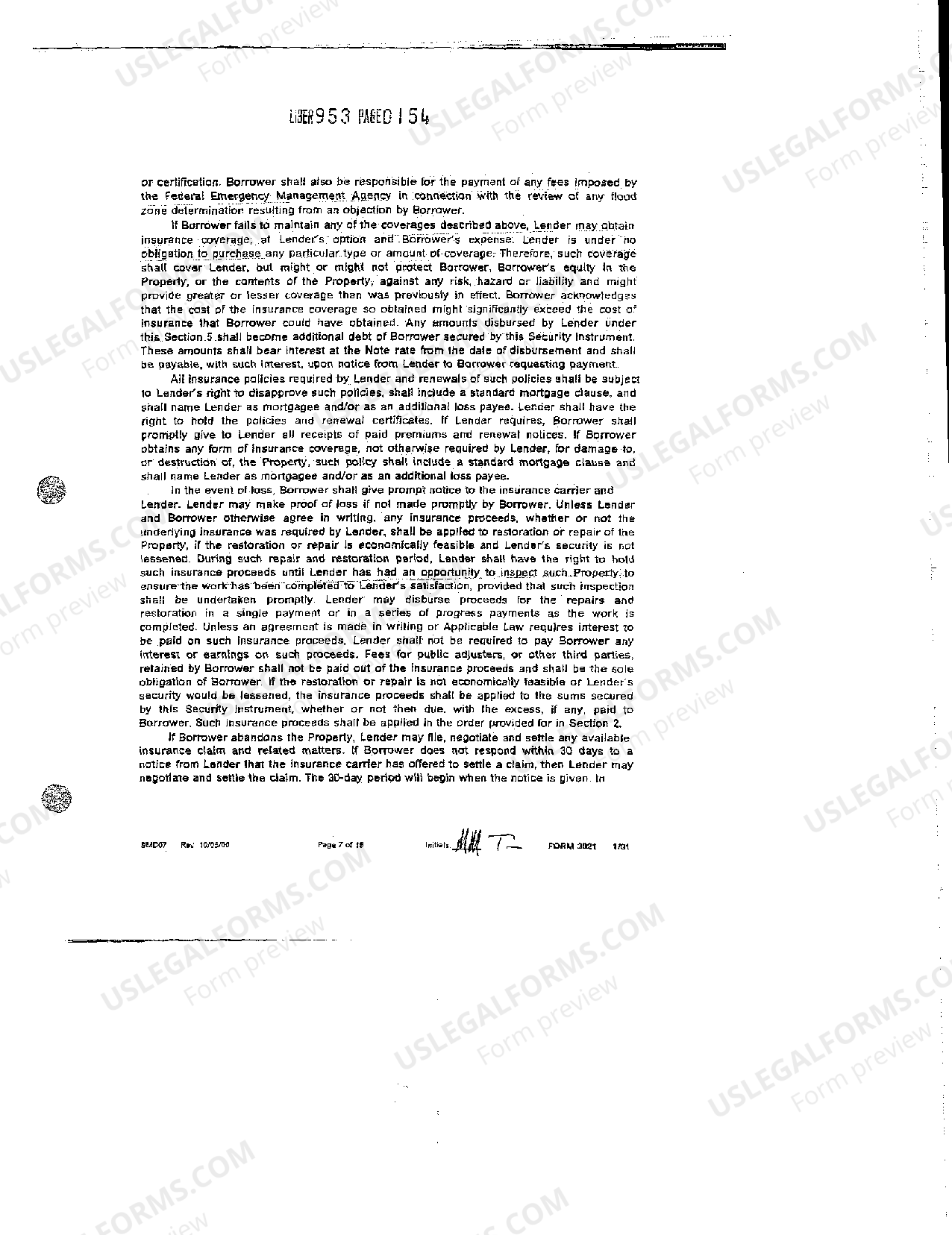 Montgomery Maryland Exhibit C Deed of Trust US Legal Forms