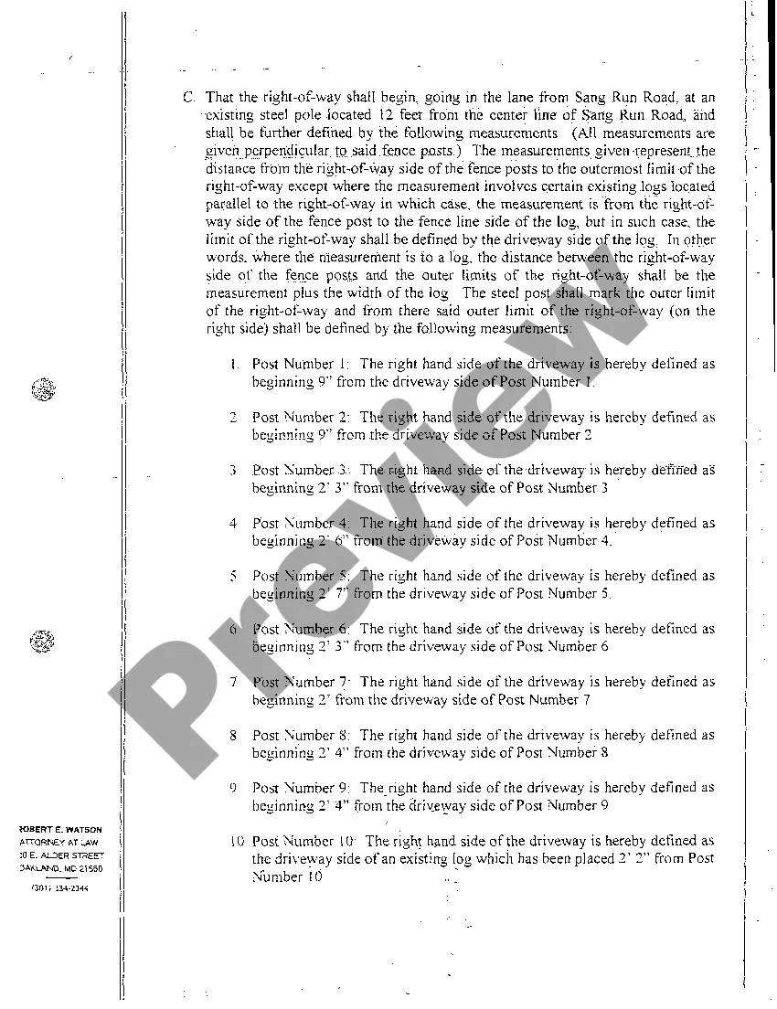 Get A11 Consent Order that Easement by Prescription is in Accord Preview A11 Consent Order that Easement by Prescription is in Accord