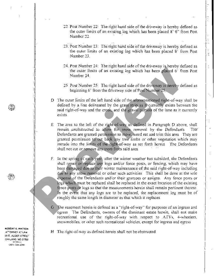 Get A11 Consent Order that Easement by Prescription is in Accord Preview A11 Consent Order that Easement by Prescription is in Accord