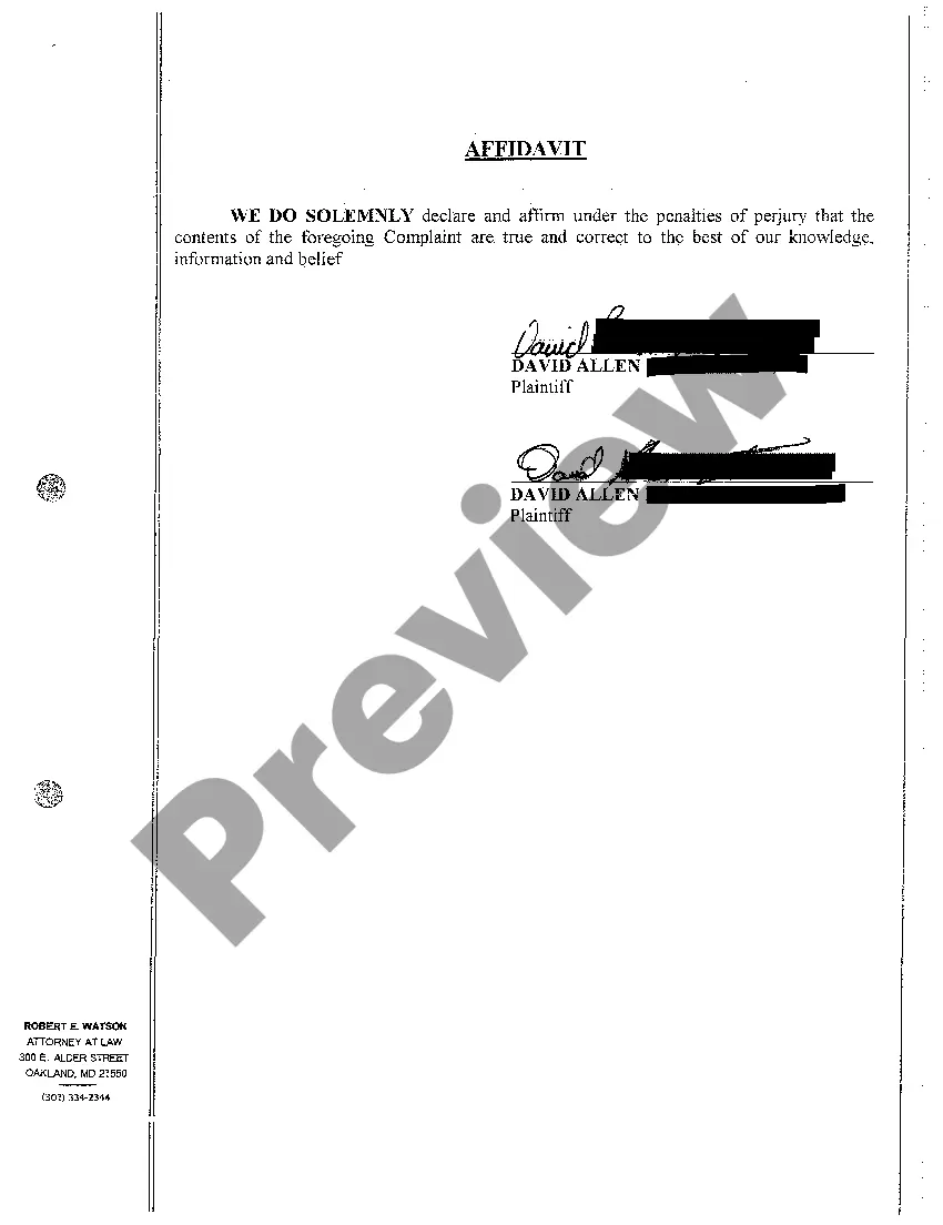 Preview A01 Complaint Personal Injury and Property Damage Due to Negligent Operation of Motor Vehicle