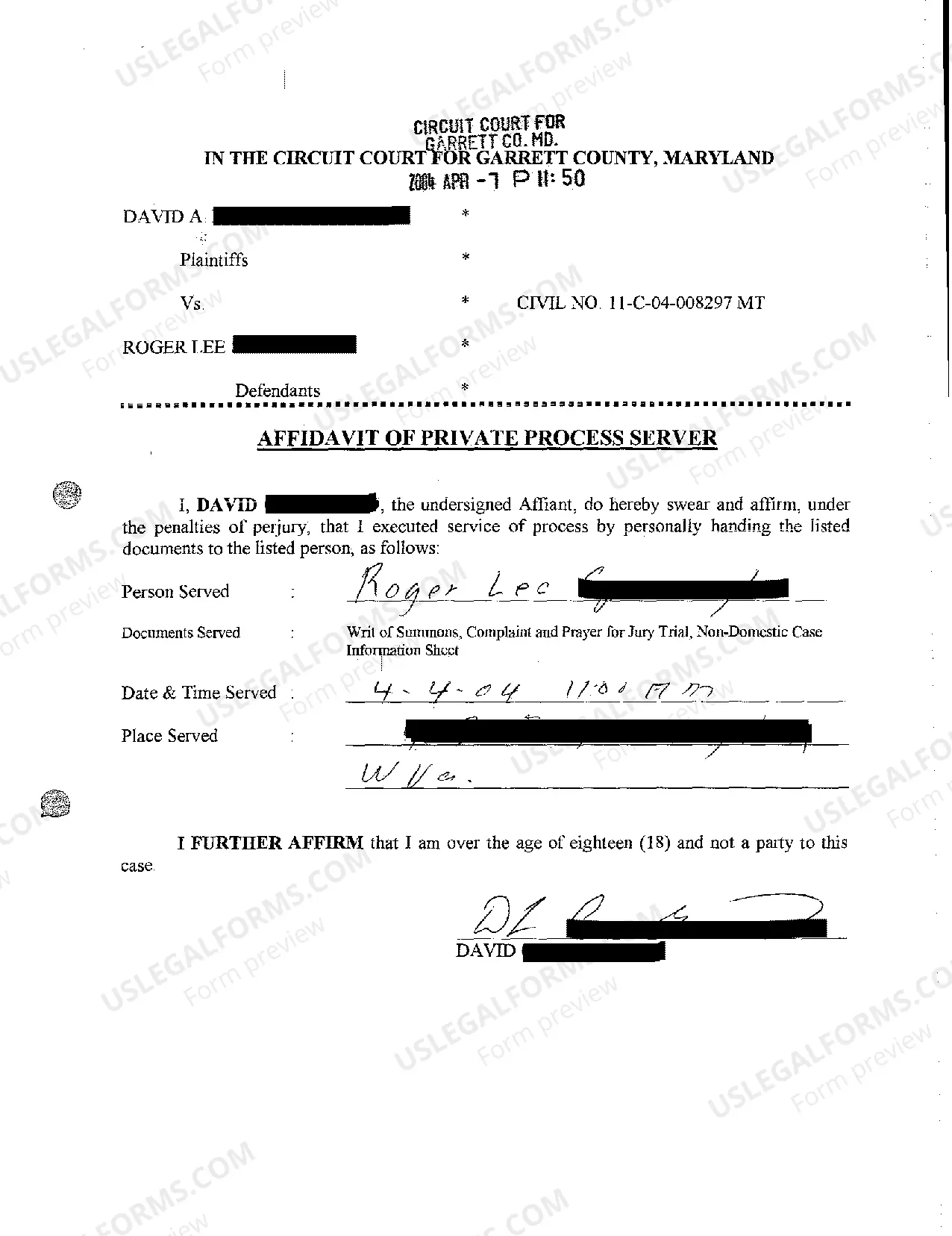 Preview A04 Prayer for Jury Trial