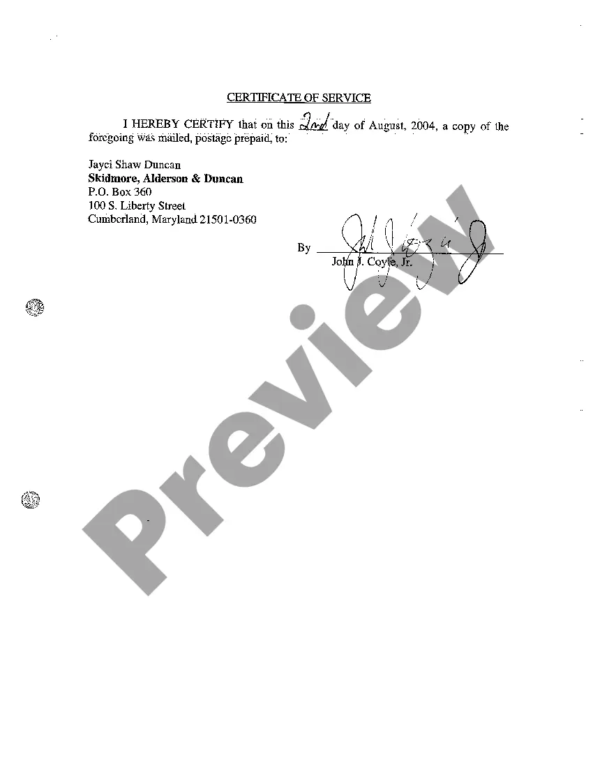 Preview A05 Answer to Petition to Establish and Enforce Mechanic's Lien