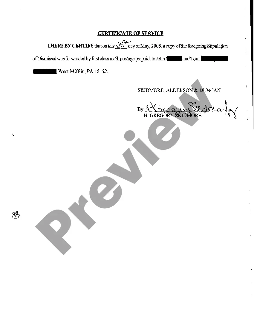 Preview A06 Stipulation of Dismissal Without Prejudice