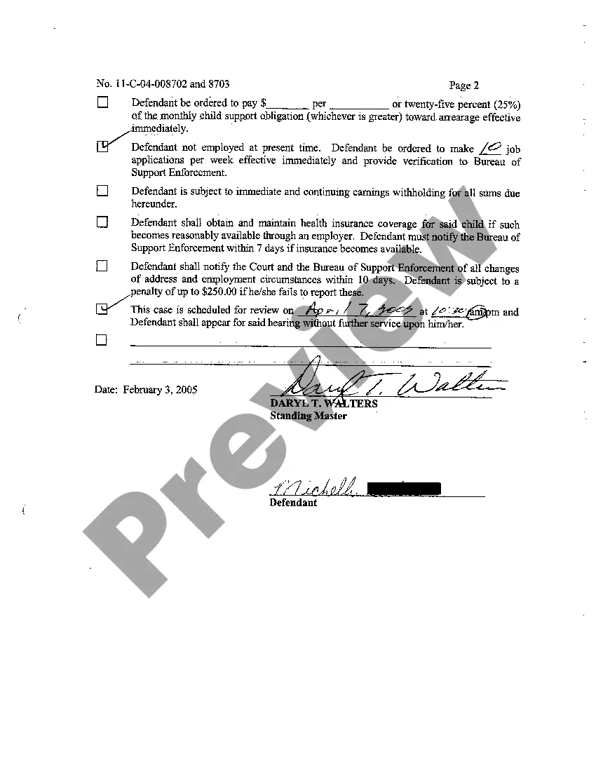 Get A05 Report of the Master Not Recommending Support Due to Unemployment of Parent Preview A05 Report of the Master Not Recommending Support Due to Unemployment of Parent